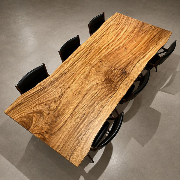 一枚板テーブル　クス / 楠(杢)　2162-8　(W280cm)