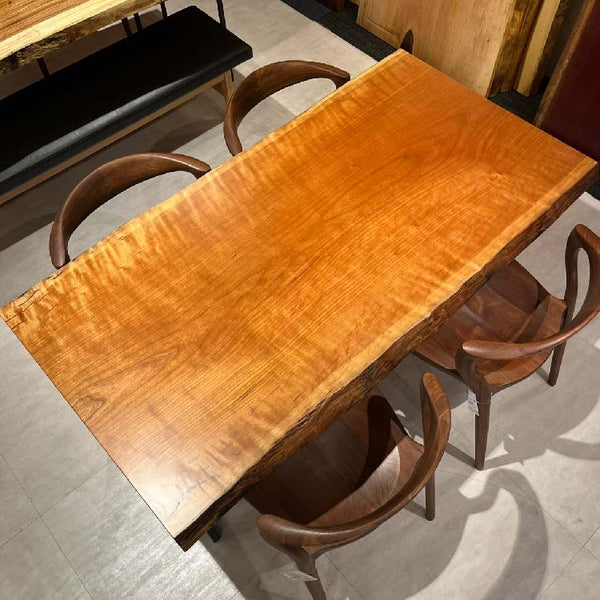 一枚板　チェリー(杢)　TG-14-4-1　(W150cm)