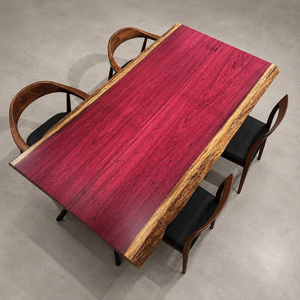 ハギテーブル　パープルハート　321-1/3-2-1+2-2　(W180cm)