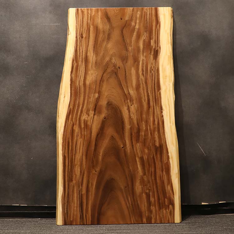 【美品】アトリエ木馬 一枚板 モンキーポット 一枚板 モンキーポッド(杢) 190-U-1-10 (W160cm)