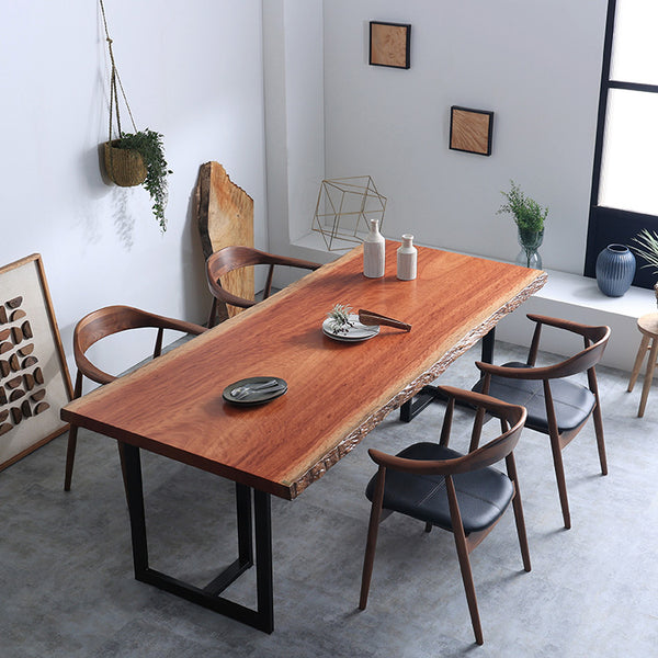 【脚セット】一枚板　ボセ(杢)　357-2/2-11-1　(W210cm)