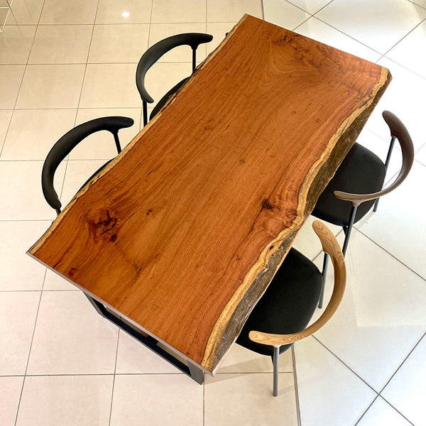 一枚板　カリン / 花梨(杢)　CN-525-2810-2-1　(W150cm)