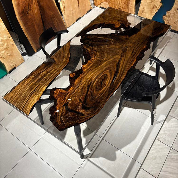 RESIN　神代クス / 神代楠(杢)　HZ-210521　(W200cm)