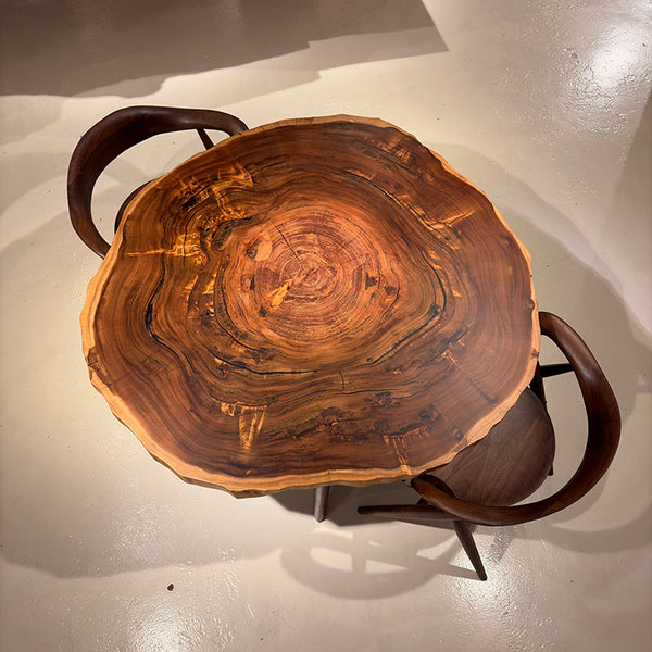 一枚板　ヤクスギ / 屋久杉　輪切り 1-1/2-1　(W116cm)