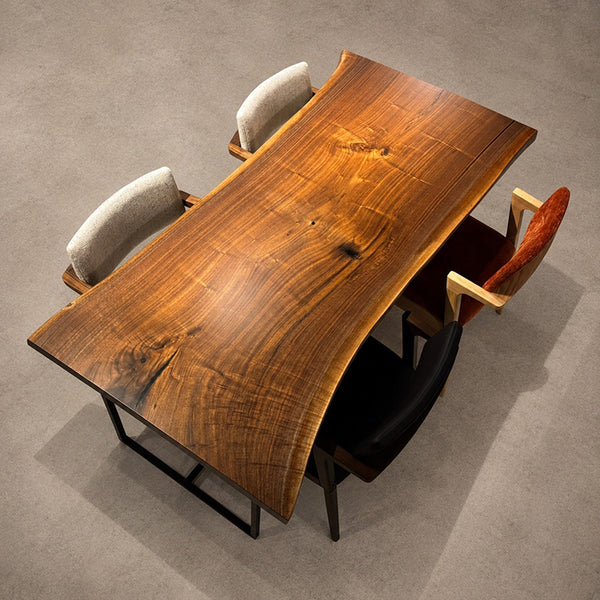 一枚板テーブル　ウォールナット　312-6　(W160cm)