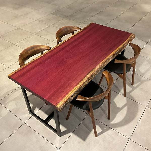一枚板　パープルハート　323-2/2-28-1　(W180cm)
