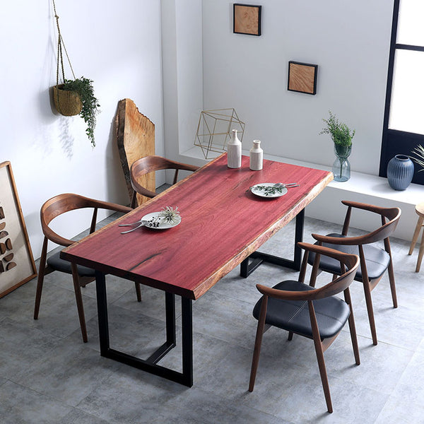 【脚セット】一枚板 パープルハート 323-2/2-29-2 (W180cm)