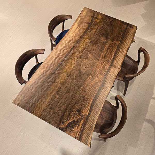 一枚板　バストゥーンウォールナット(杢)　K-GM-2204-47　(W180cm)