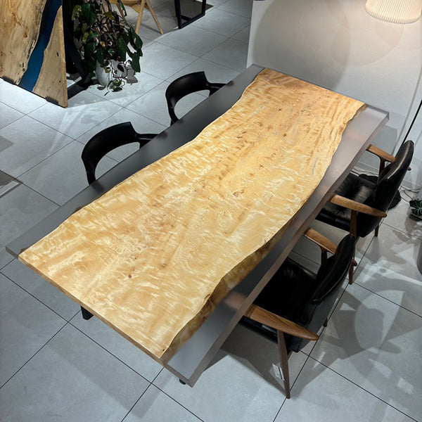 RESIN　トチ / 栃(杢)　K-GM-2203-1595　(W210cm)