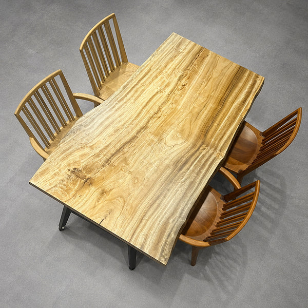 一枚板テーブル　クス / 楠　3334-9-2　(W150cm)