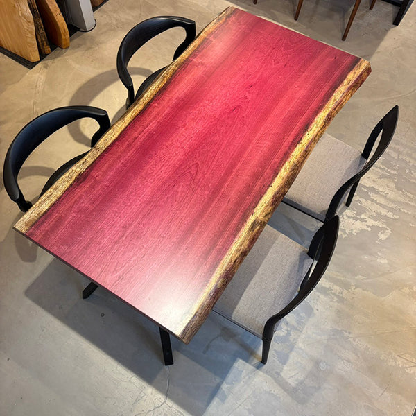 一枚板　パープルハート　323-2/2-27-1　(W150cm)