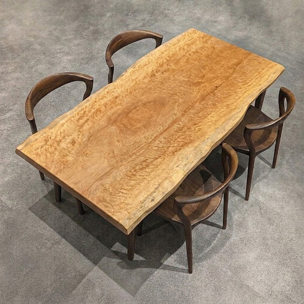 一枚板テーブル　ボセ(杢)　376-1/2-10-1　(W180cm)