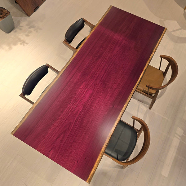 一枚板　パープルハート　321-1/3-11-1　(W210cm)