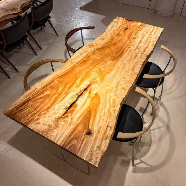 一枚板　トチ / 栃(杢)　K-GM-2203-644　(W200cm)