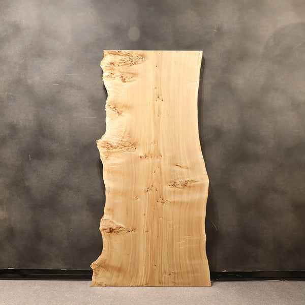 SOLD OUT】一枚板 ポプラ 125-8 (W210cm) ダイニングテーブル