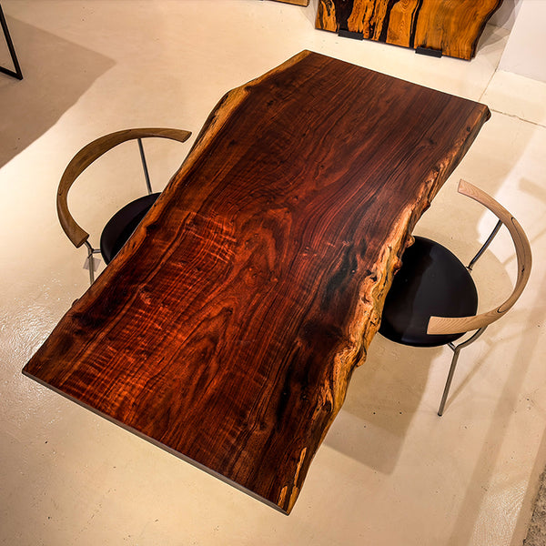 一枚板　クラロウォールナット(杢)　CN-C1127-3001　(W160cm)