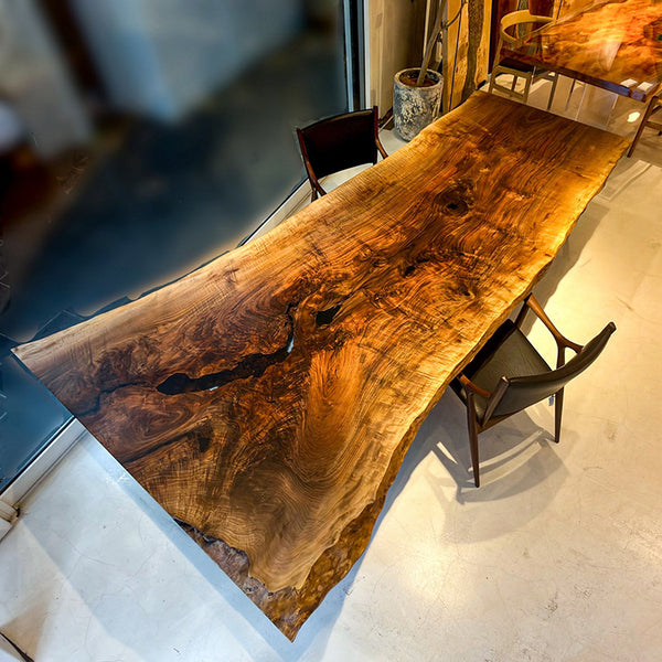 一枚板　バストゥーンウォールナット　K-GM-2111-146　(W300cm)