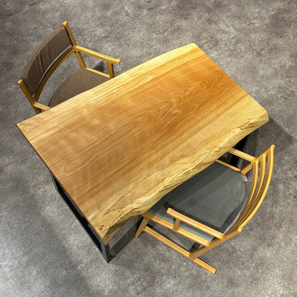 一枚板　マカバ / 真樺　5020-3-2　(W110cm)　ローテーブル