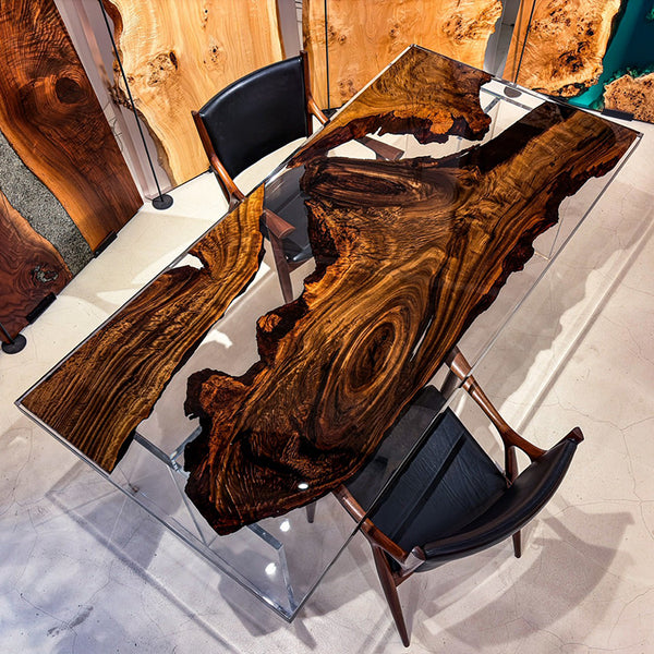 RESIN　神代クス / 神代楠(杢)　HZ-210521　(W200cm)