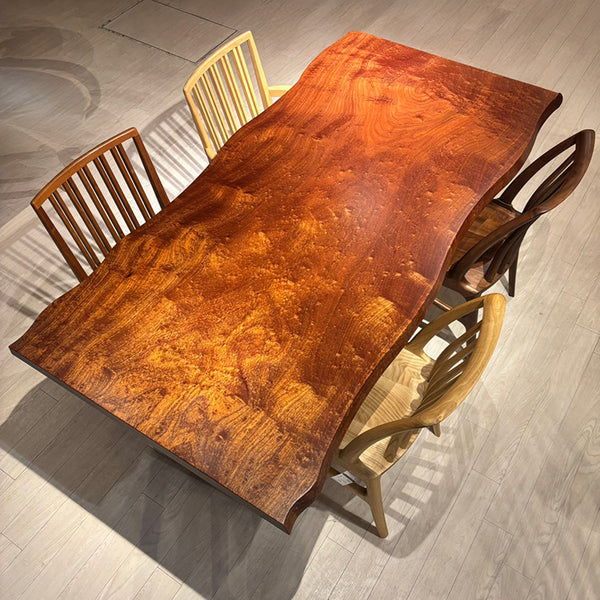 一枚板　サペリ(杢)　388-1/2-7-1　(W180cm)