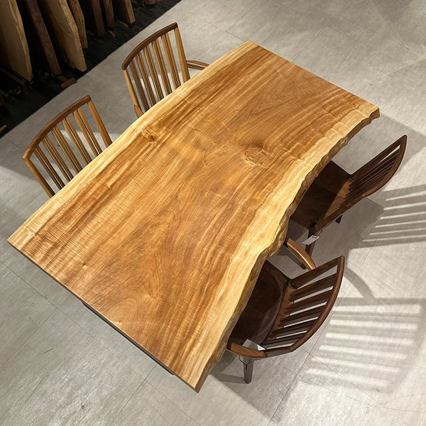 一枚板　トチ / 栃(杢)　523-7　(W160cm)