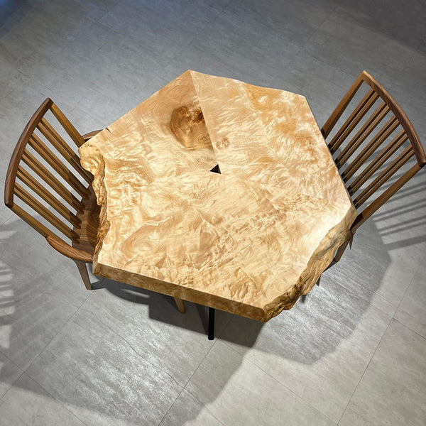 ハギ天板トチ / 栃(杢)テトラ539-2-1+2-2+9(W98.5cm)