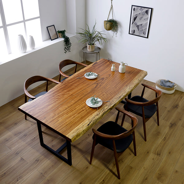 【脚セット】一枚板　ベリ(杢)　416-9-1　(W200cm)