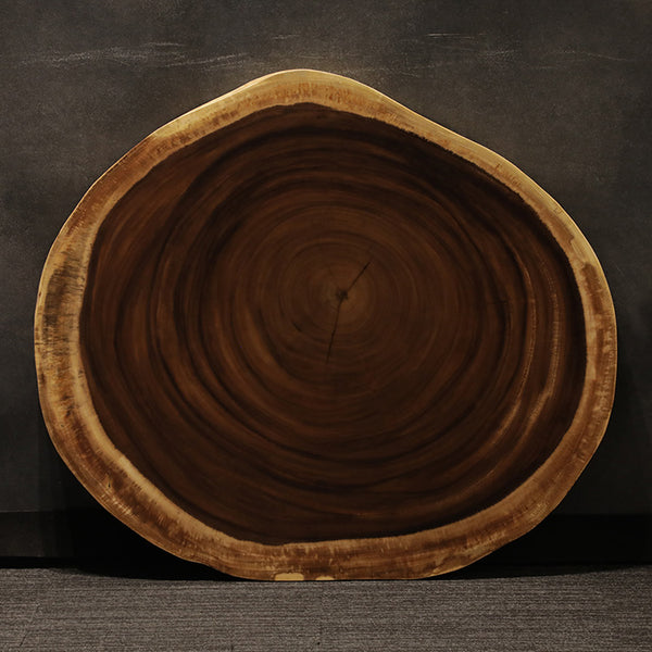 一枚板　モンキーポッド　輪切り PRY-156-RT-31-86　(W106cm)