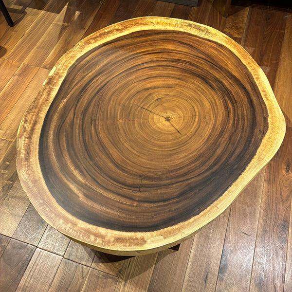 一枚板　モンキーポッド　輪切り PRY-156-RT-31-86　(W106cm)