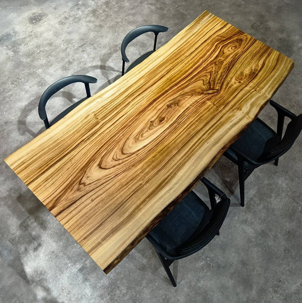 一枚板　クス / 楠(杢)　2985-29　(W200cm)