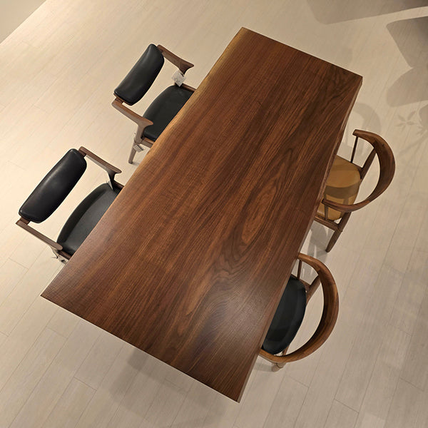 一枚板　ウォールナット　25379-10　(W180cm)　ダイニングテーブル