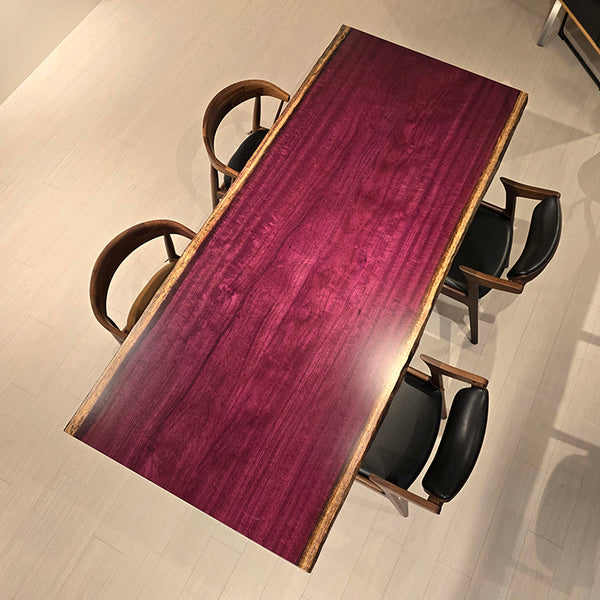 ハギ天板　パープルハート(杢)　326-10-3+11-3　(W210cm)