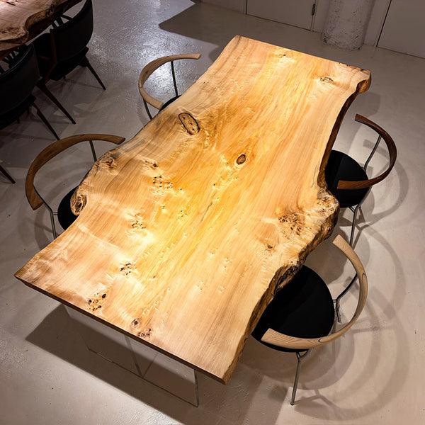 一枚板　ポプラ　332-4　(W210cm)