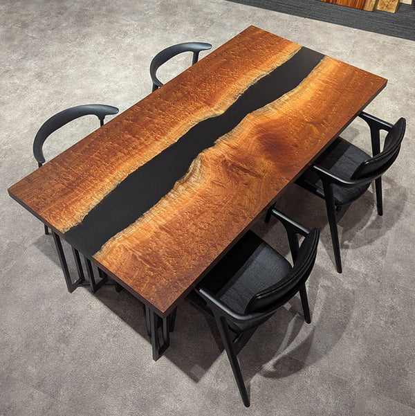 RESIN　サペリ(杢)　388-1/2-33-1+33-2　(W180cm)