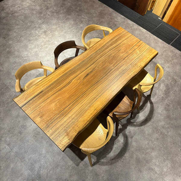 一枚板　パプアニューギニアウォールナット　248-35-2　(W210cm)　ダイニングテーブル