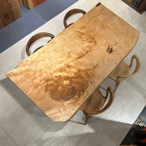 一枚板　トチ / 栃(杢)　1025-7　(W210cm)