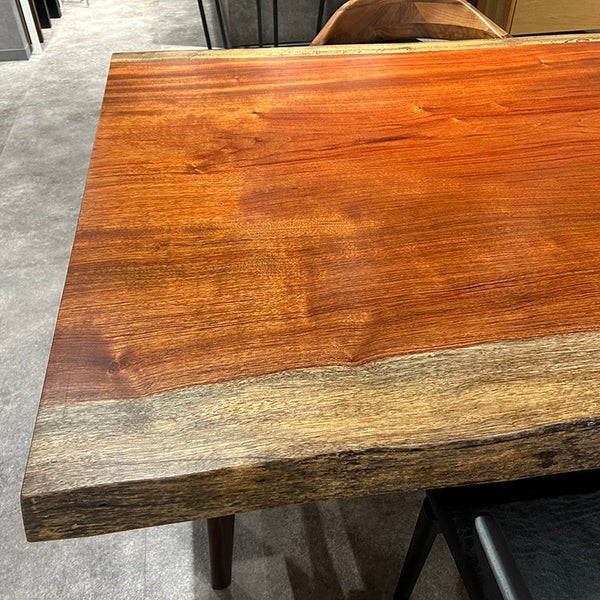 一枚板 ブビンガ 1654-2/2-13 (W210cm) ダイニングテーブル