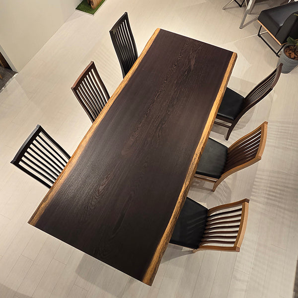 ハギ天板　ウェンジ　586-5-1+628-3　(W240cm)