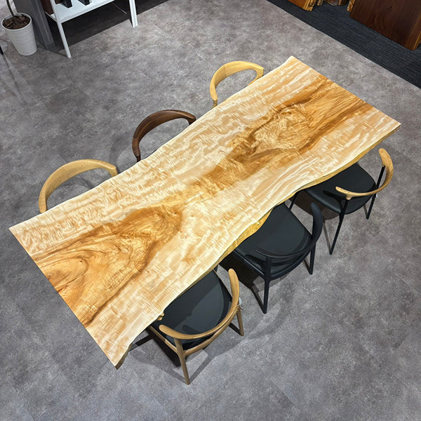 一枚板　トチ / 栃(杢)　K-HN-2303-904　(W240cm)