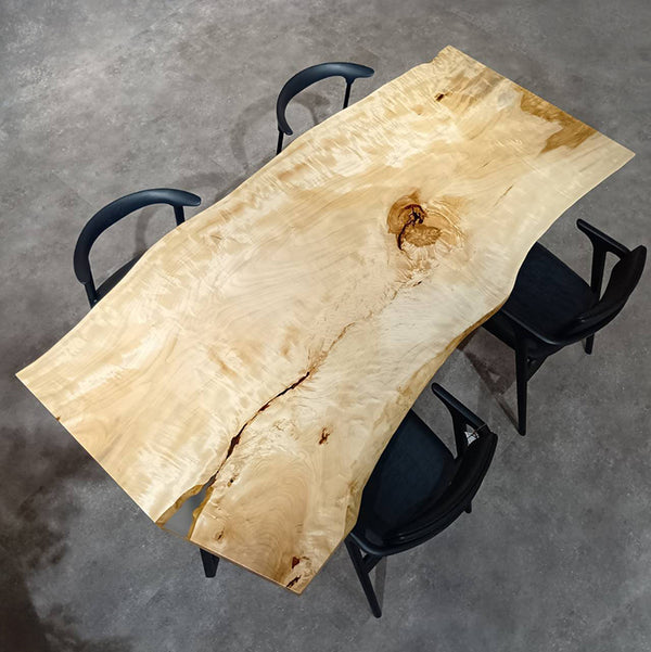 一枚板　トチ / 栃(杢)　501-4　(W210cm)