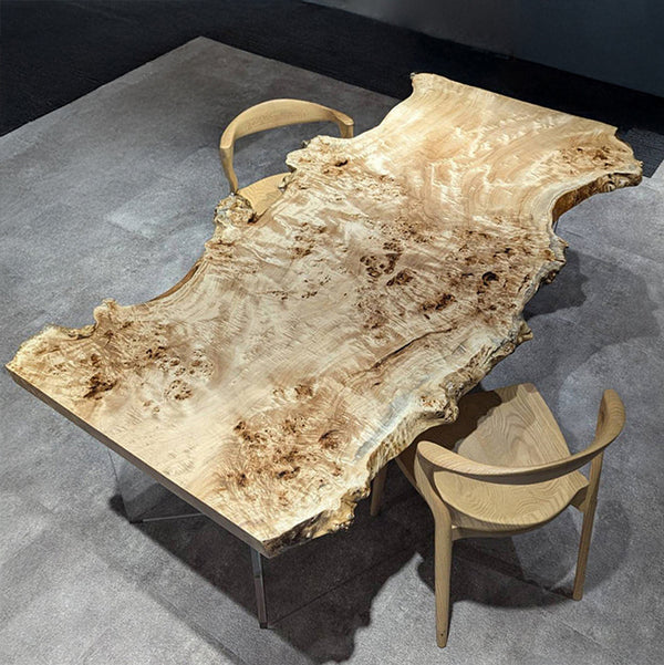 一枚板　ポプラ(杢)　268-11　(W210cm)