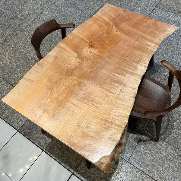 一枚板　カエデ(杢)　229-6　(W150cm)　ダイニングテーブル