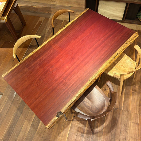 一枚板　パープルハート　644-1/2-2-2　(W180cm)　アウトレット品