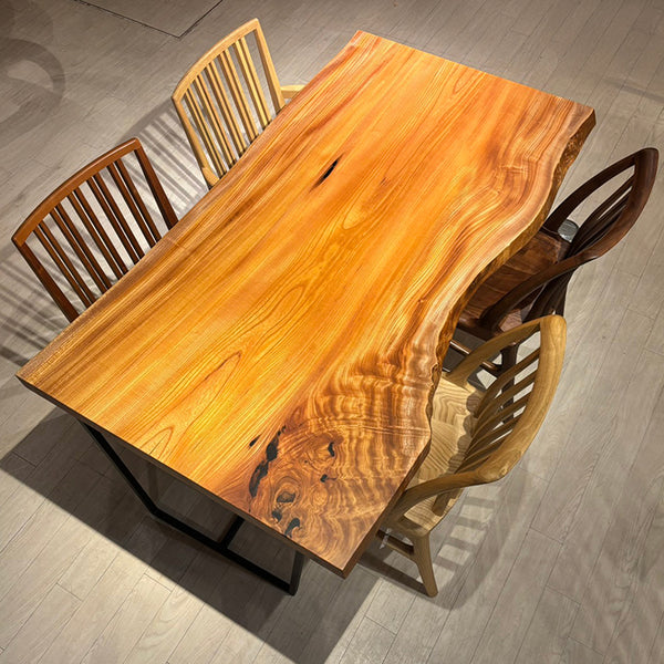 一枚板　ケヤキ / 欅　K-GM-2205-61-2　(W150cm)