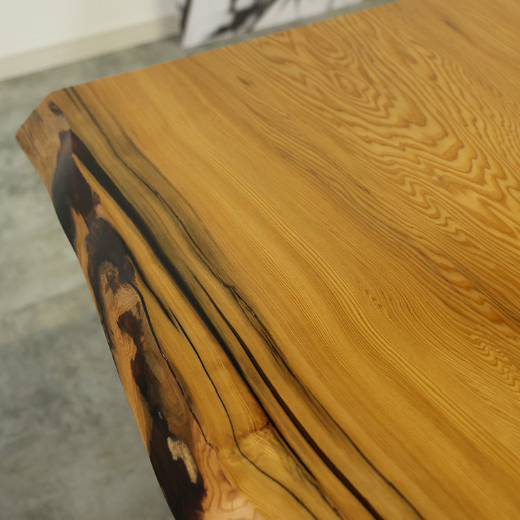 一枚板 屋久杉 419-2 (W195cm): ダイニングテーブル 一枚板専門通販 