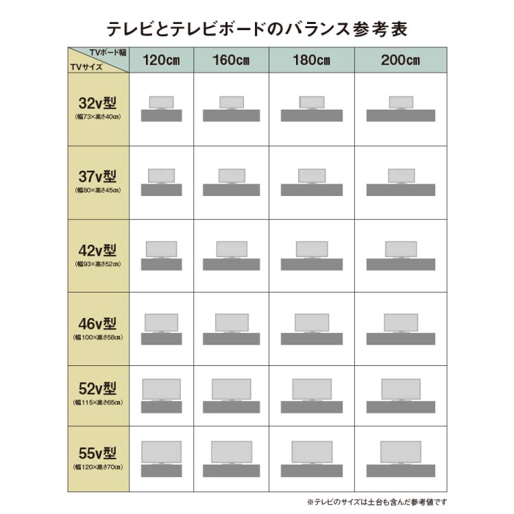 スズリ テレビボード 幅180cm ブラック(幅180cm): テレビボード 一枚板