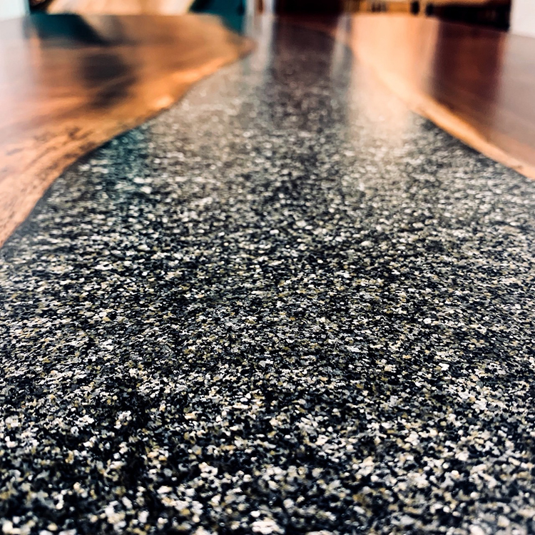 Granite　ウォールナット(杢)　1942-8+142-14　(W200cm)