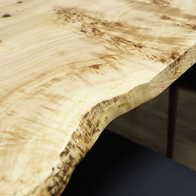 奥行750mm幅2700mm フルオーダー ウッドリバーテーブル ジャーマンポプラ 無垢 一枚板 ダイニング 天然木 レジン 樹脂 モダン インテリア  木のテーブル 北欧 デザイン テーブル用部品