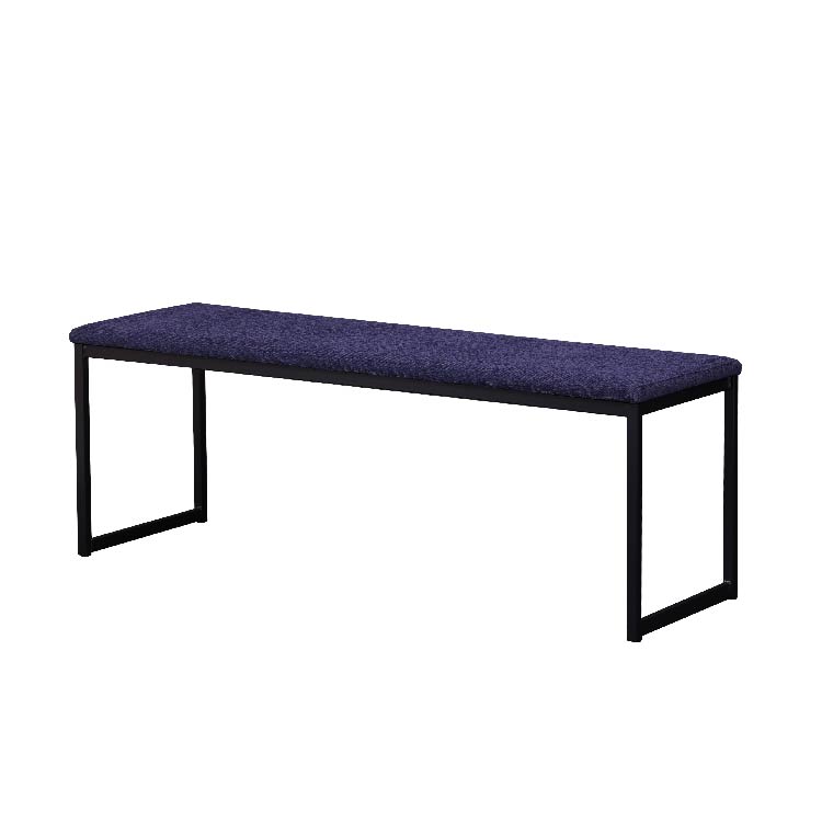 カラス ベンチ 幅140cm ダークブルー ダークブルー