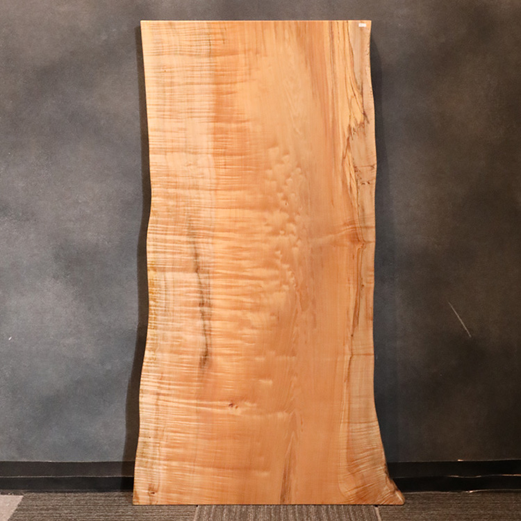 一枚板 ビッグリーフメープル(杢) 339-3-1 (W135cm): ローテーブル 一